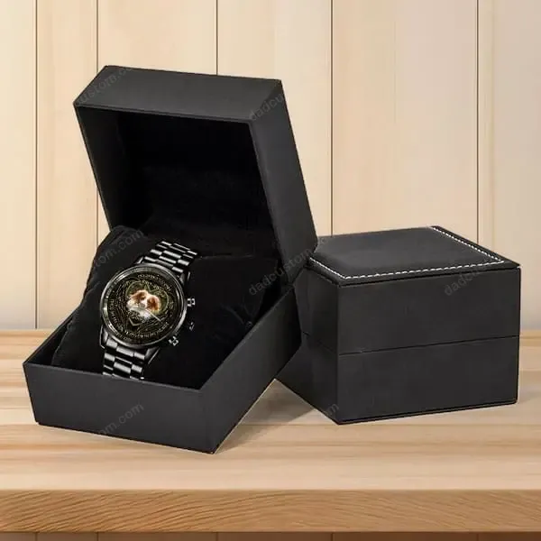 Memorial Gifts Custom Metal Watch - In Loving Memory, The Best Sympathy Gift