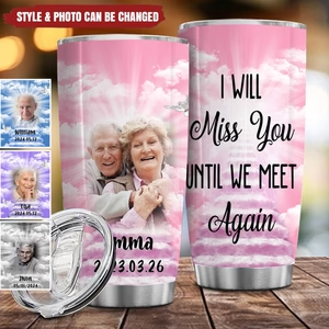 Loving Memories Custom Photo Tumbler Memorial