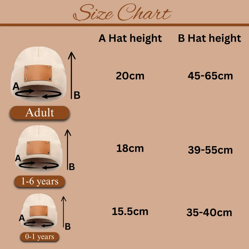 Personalized baby hats with your child's name are perfect gifts for newborns, toddlers and children