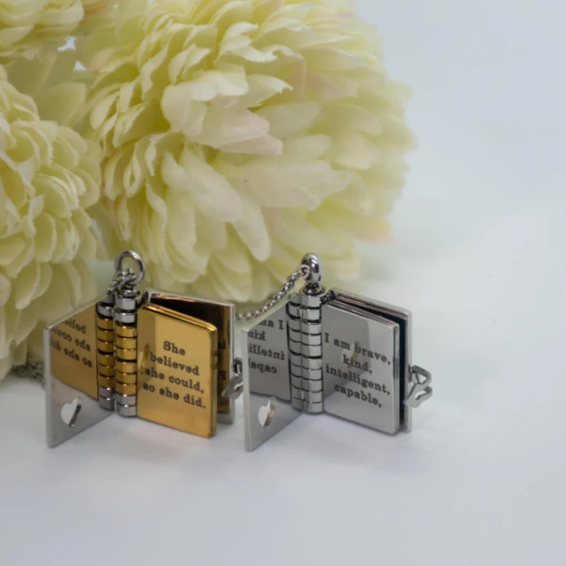 Love Book Locket - Personalized