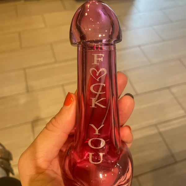 Shaped Shot Glass "He mighty tho" - Funny Laser Engraved Dick Prank Gift