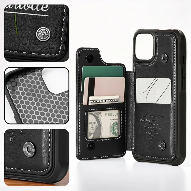 You're Good Enough, Just As You Are - Home Personalized Custom Leather Flip Wallet Phone Case