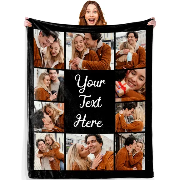 Photo Blanket - Custom Blanket with Personalized Photo
