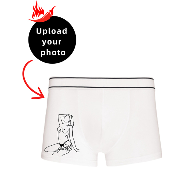 Boxer shorts can be printed with your sexy photos
