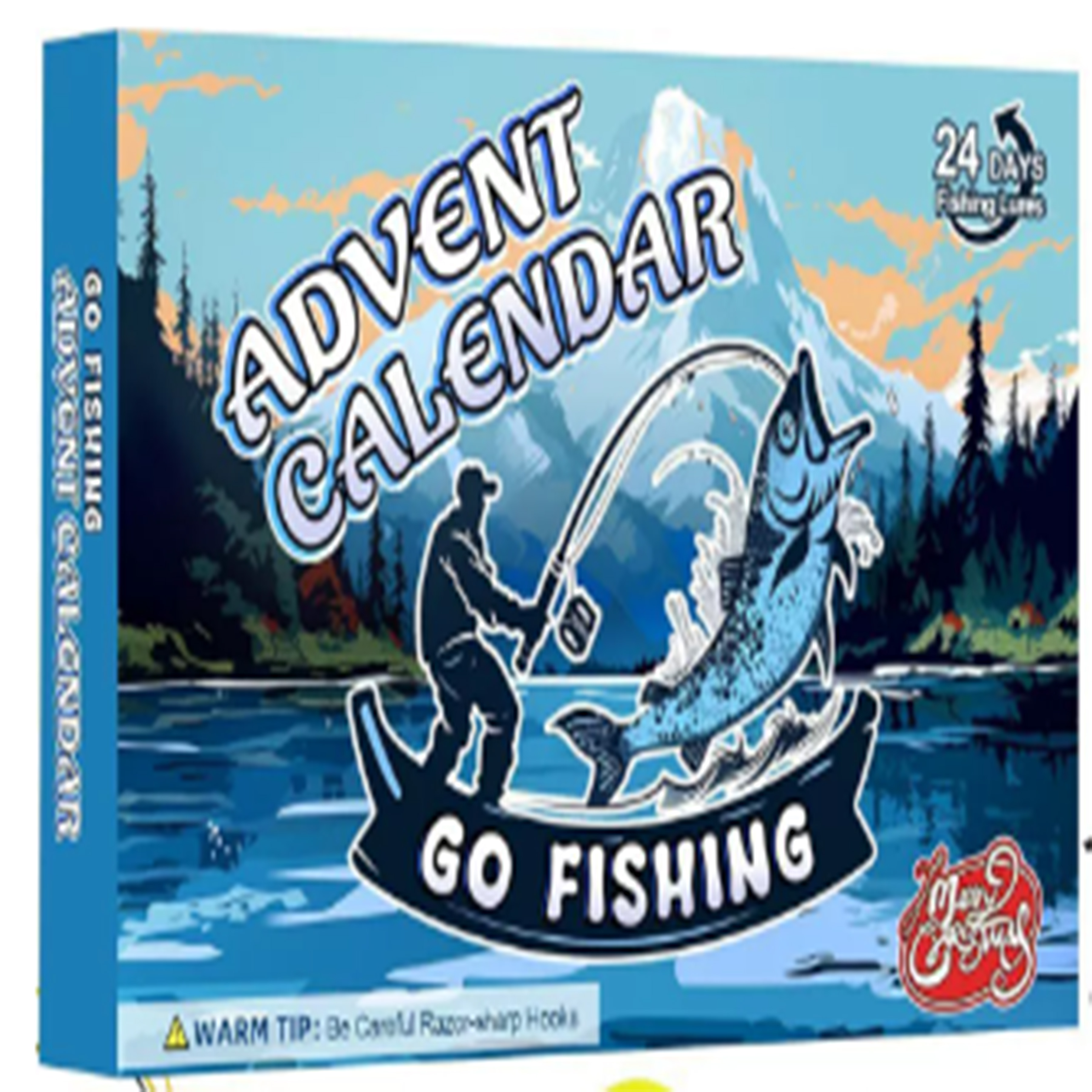 24-piece fishing lure set blind box