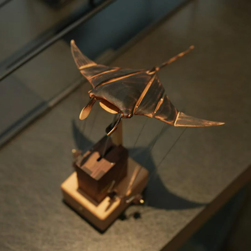Electric Bionic Manta Ray Ornament