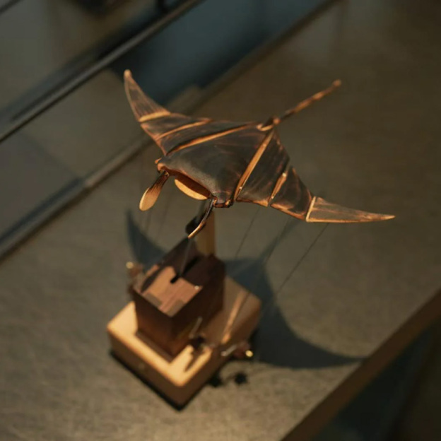 Electric Bionic Manta Ray Ornament