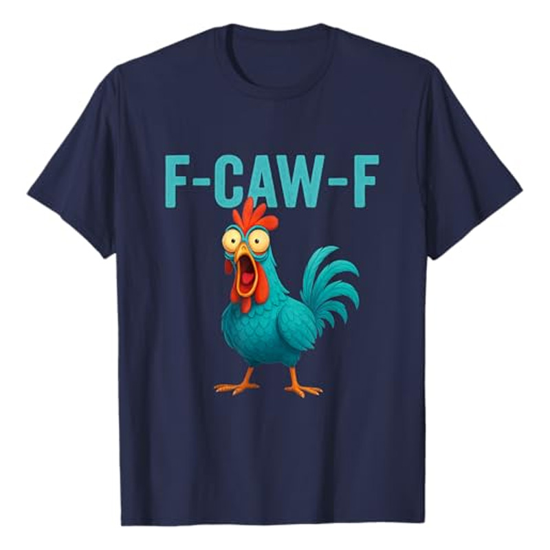 Crew neck printed short sleeves