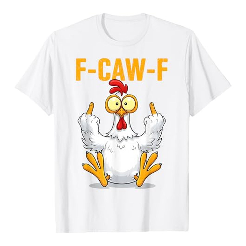 Crew neck combed cotton T-shirt