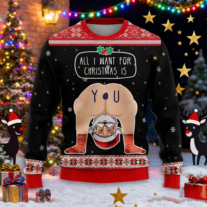 Fun playful Christmas jumper