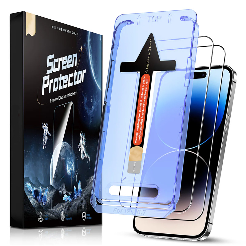 Dust-free screen protector
