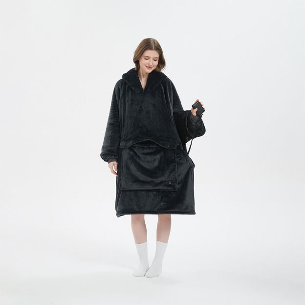 Double-layered thickened lazy-person pajamas