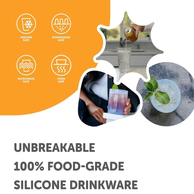 16oz Silicone Drinking Cup