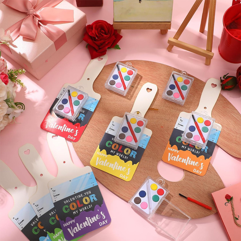 24-piece watercolor paint set