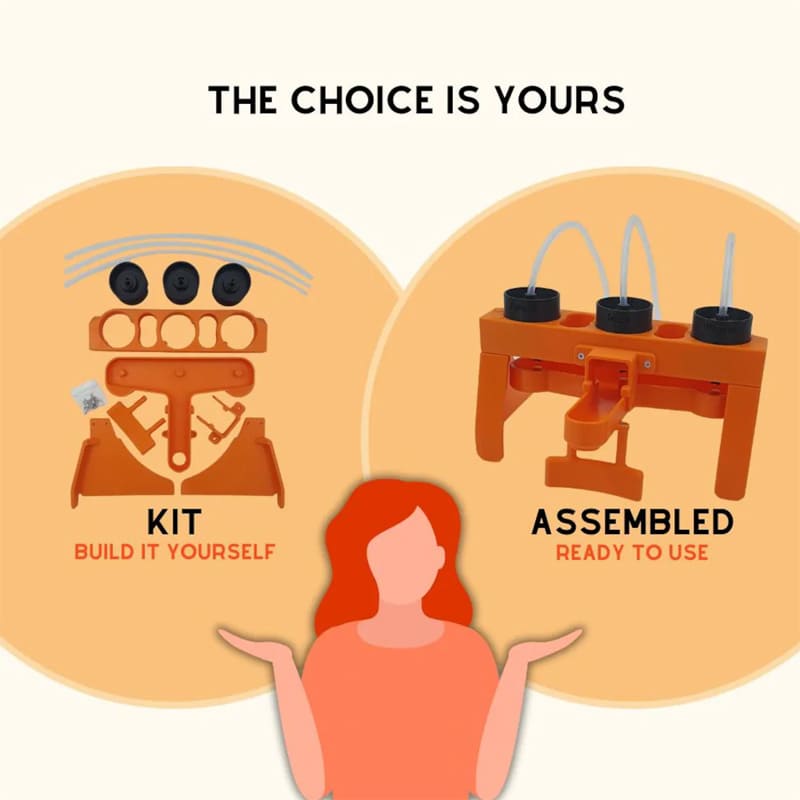 Creative beverage mixing device