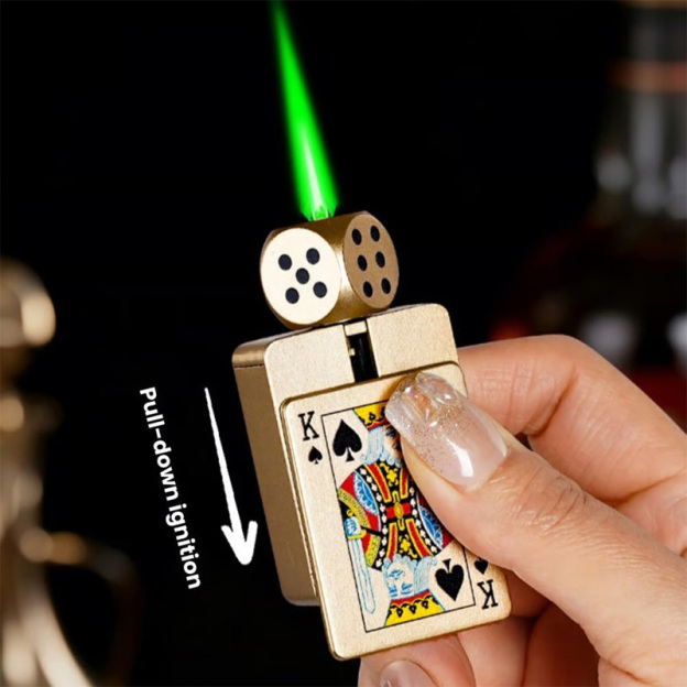 Creative Dice Spinning Lighter