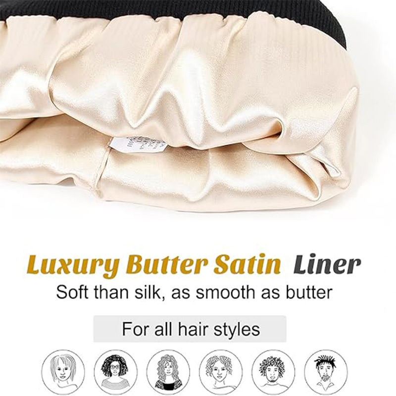 Autumn/Winter Satin Satin Hat