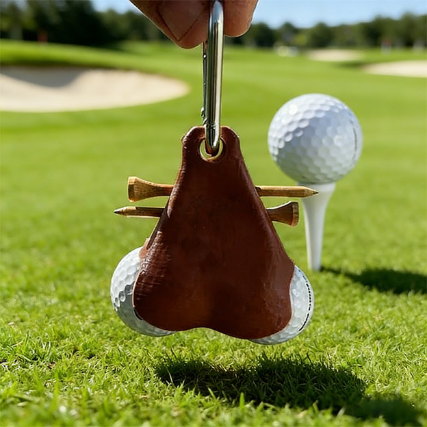 Fun and functional golf ball pendant