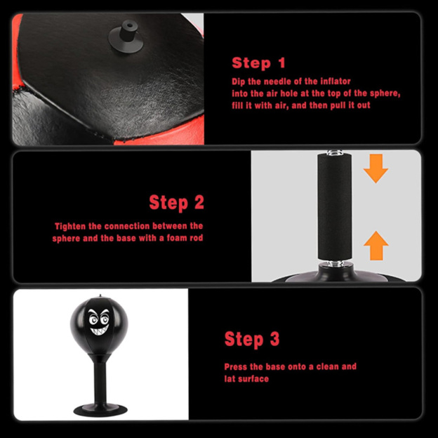 Desktop stress relief boxing ball