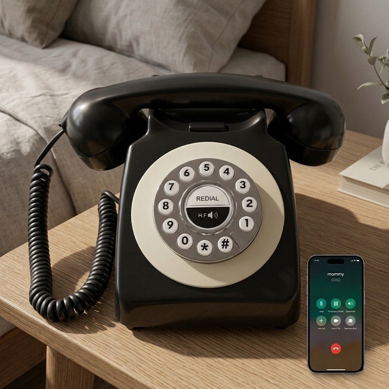 Antique Bluetooth Wireless Telephone Landline