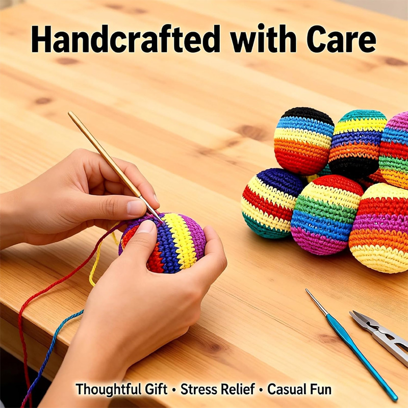 Soft knit sandbag kicking bag