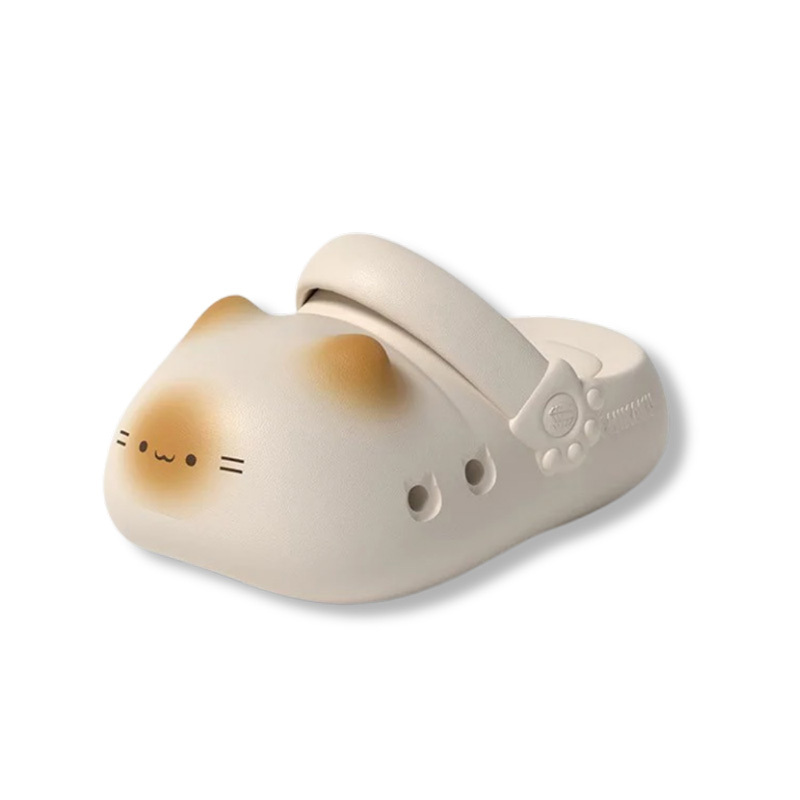 Cute cat paw clogs