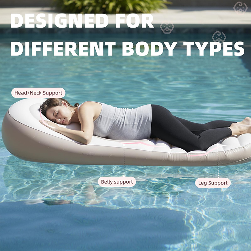 Inflatable maternity mattress/bed mat