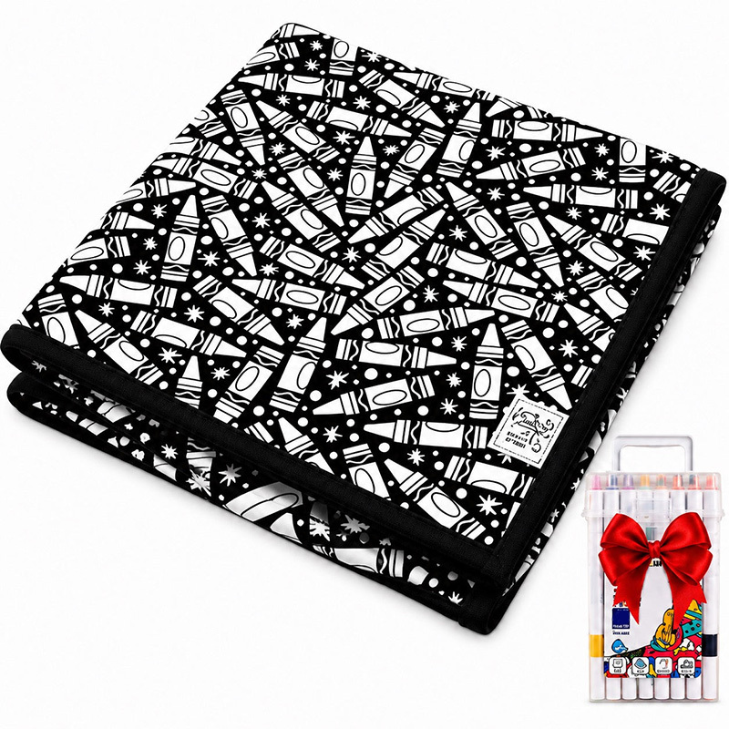 DIY Coloring Blanket