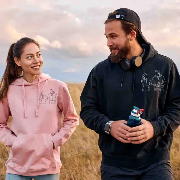 Pop Embroidered Sweatshirt DIY Customized Hoodie