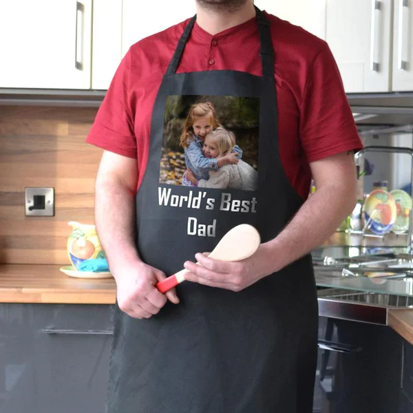Personalized custom picture apron