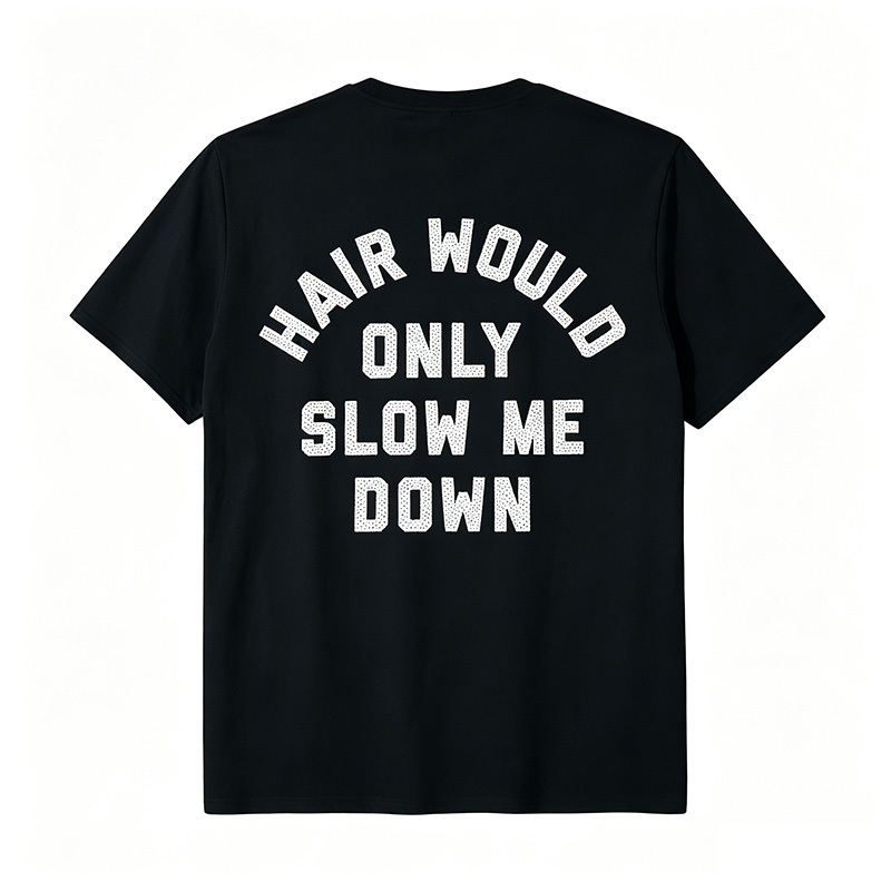 Men's Fun Cycling Slogan Casual T-shirt