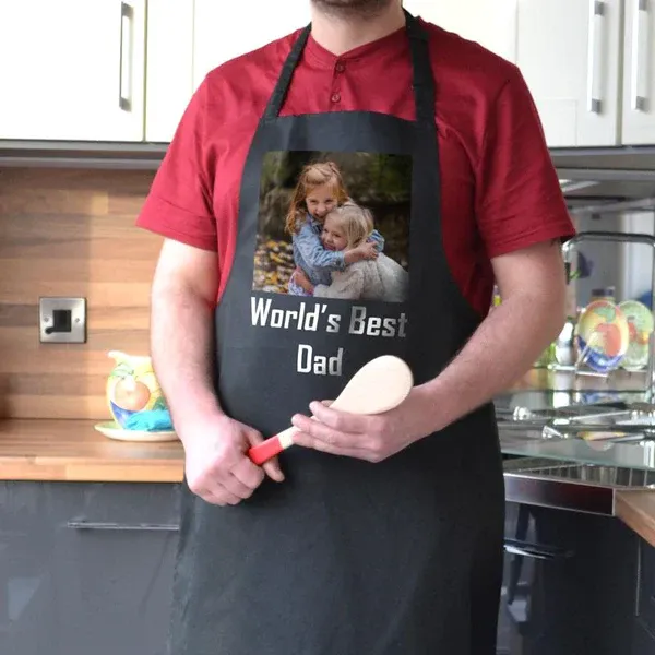 Personalized custom picture apron