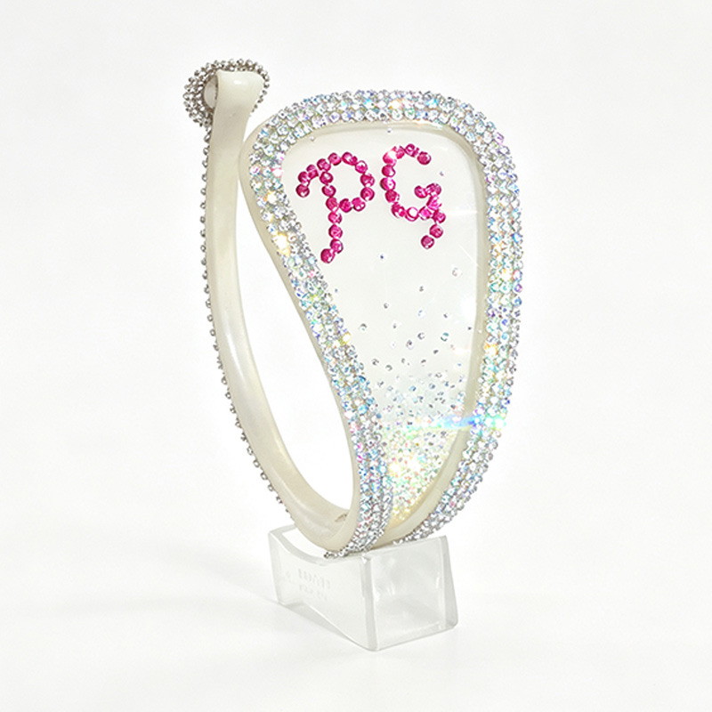 PG Crystal C-Neck Bra