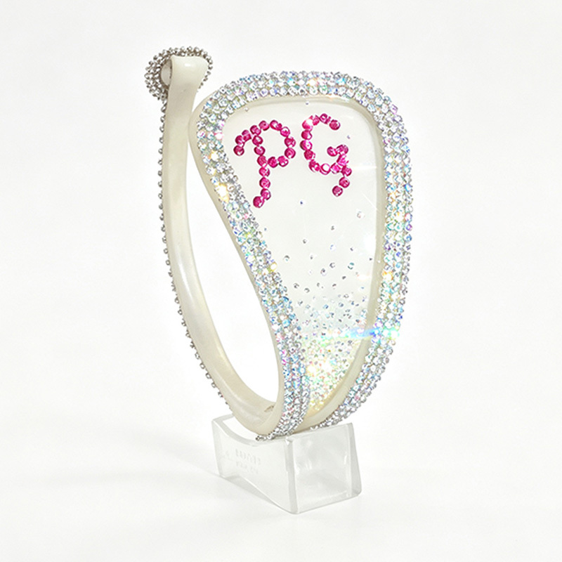 PG Crystal C-Neck Bra