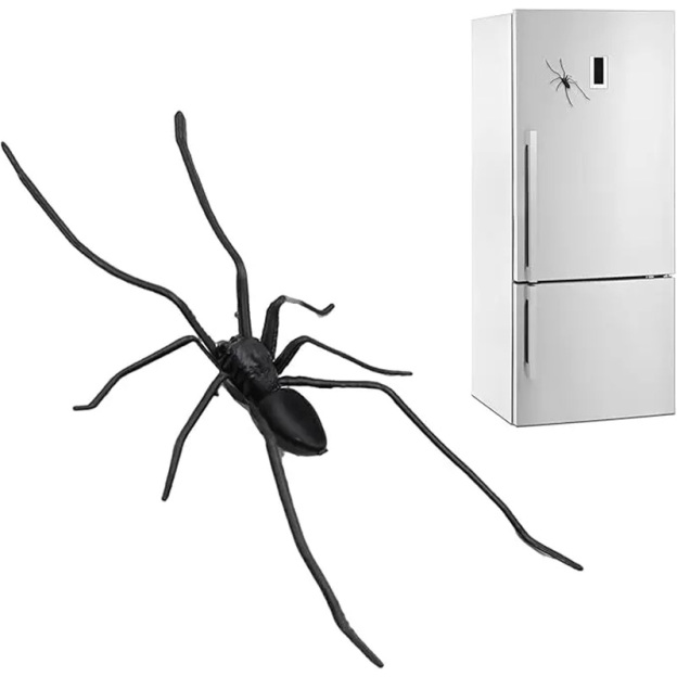 Simulated Spider Magnetic Refrigerator Magnet