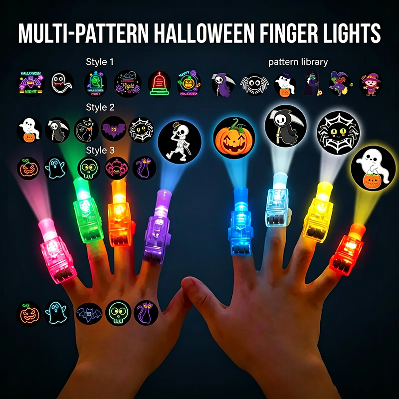 Halloween finger lights
