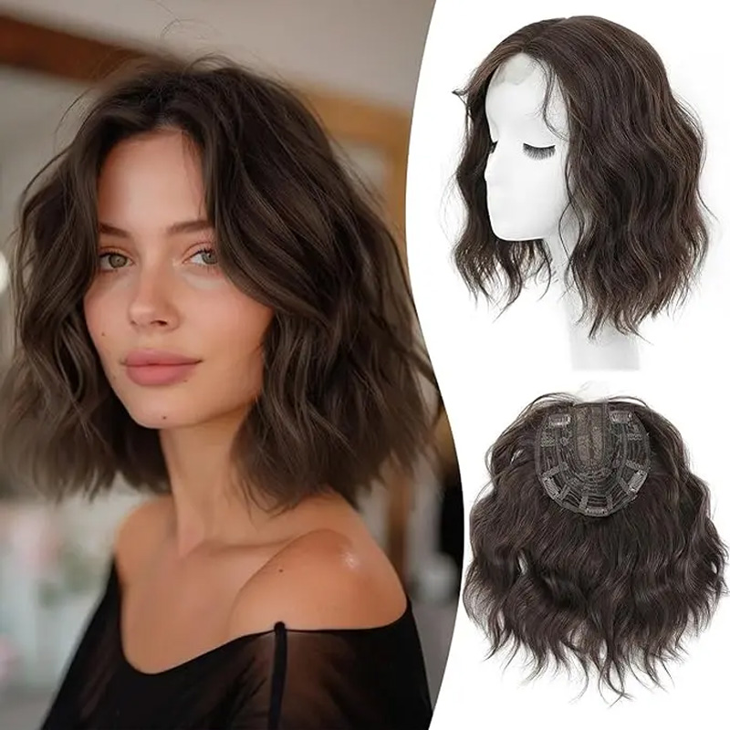 Short wavy wig
