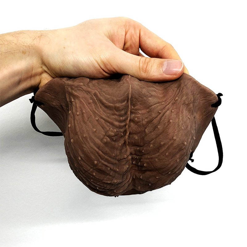 Funny realistic pattern face mask