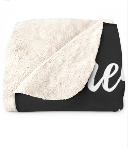 Soft & Cozy Sherpa Fleece Blanket - When I needed a hand i found your paw