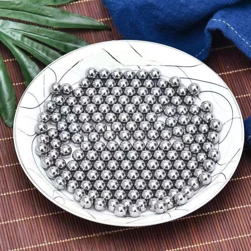 Card slingshot steel projectiles