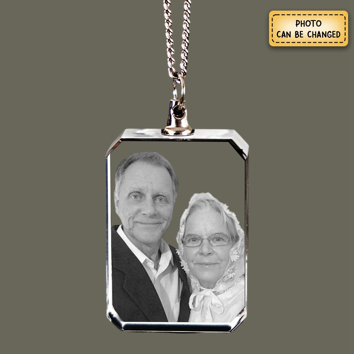 Memorial - Transparent Photo Custom Necklace