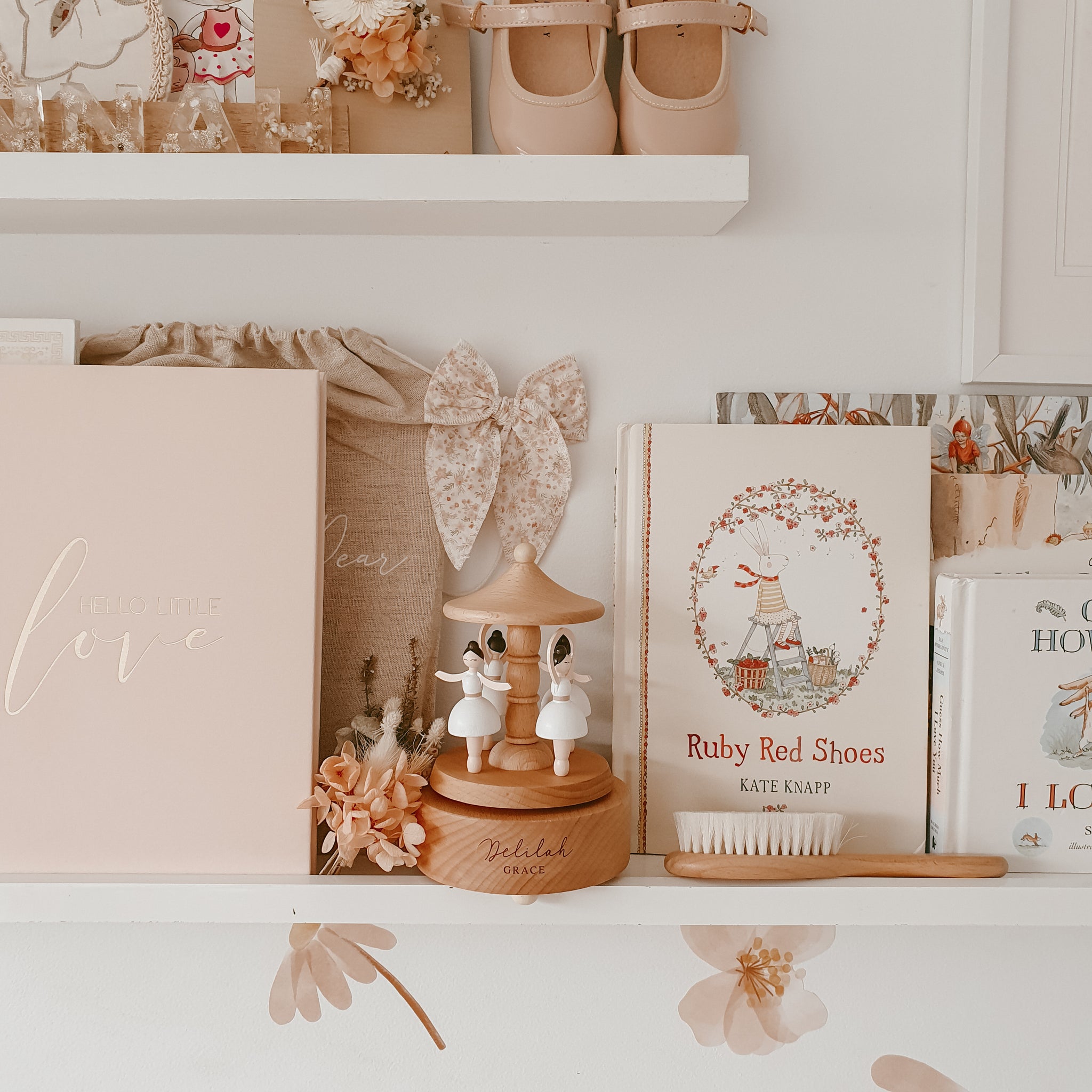 Wooden Musical Carousel