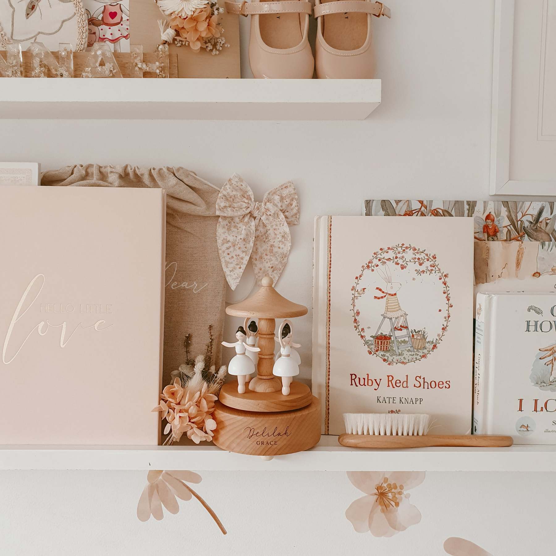 Wooden Musical Carousel