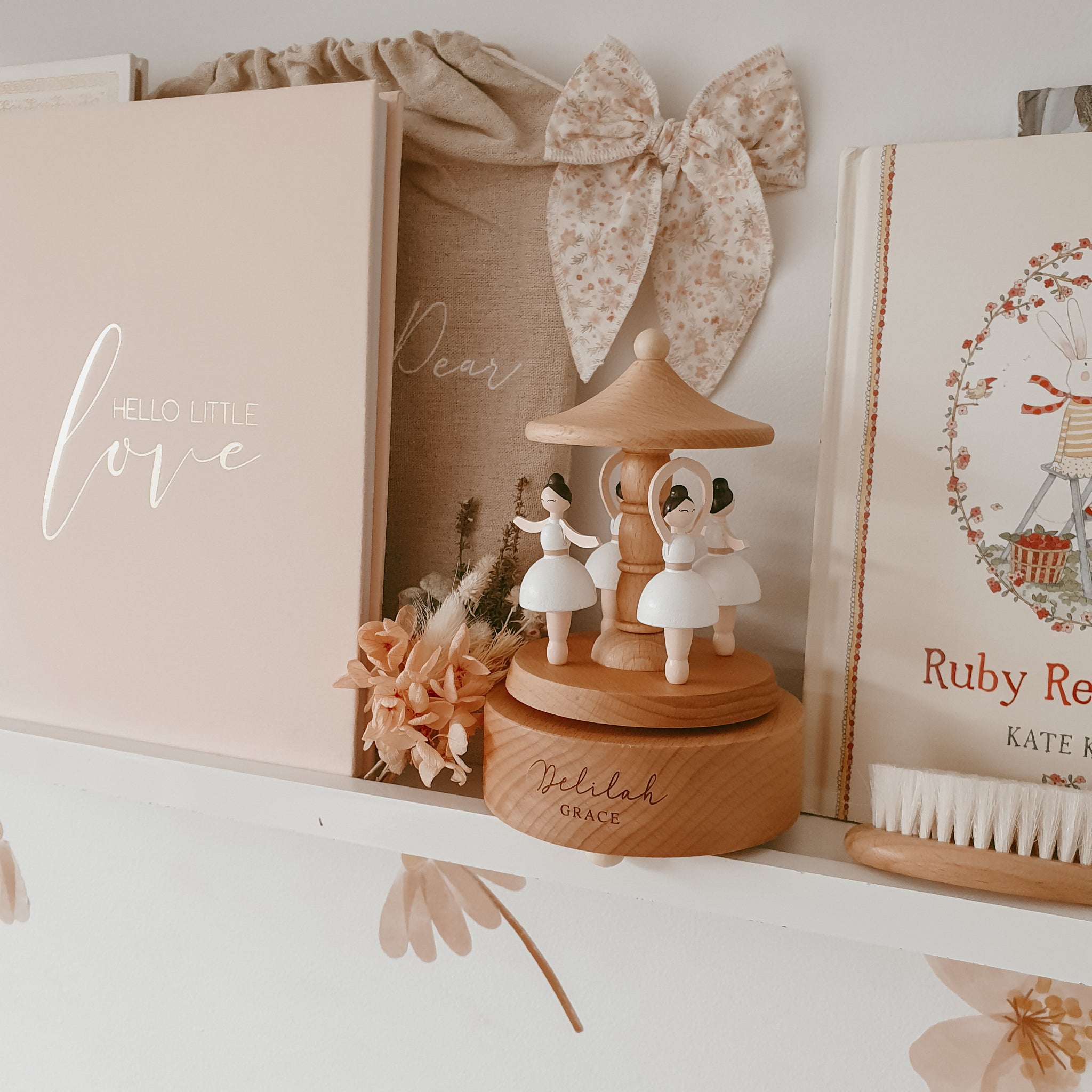 Wooden Musical Carousel