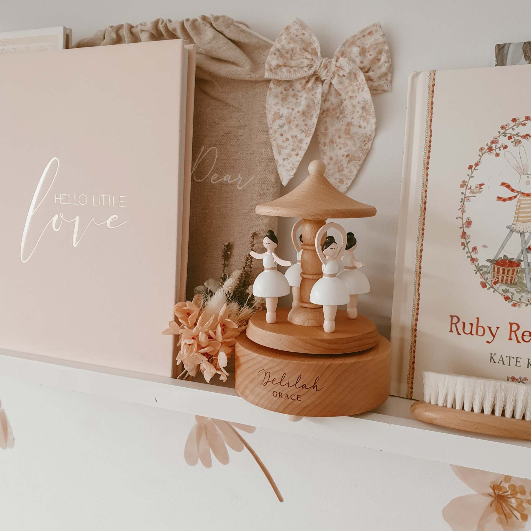 Wooden Musical Carousel