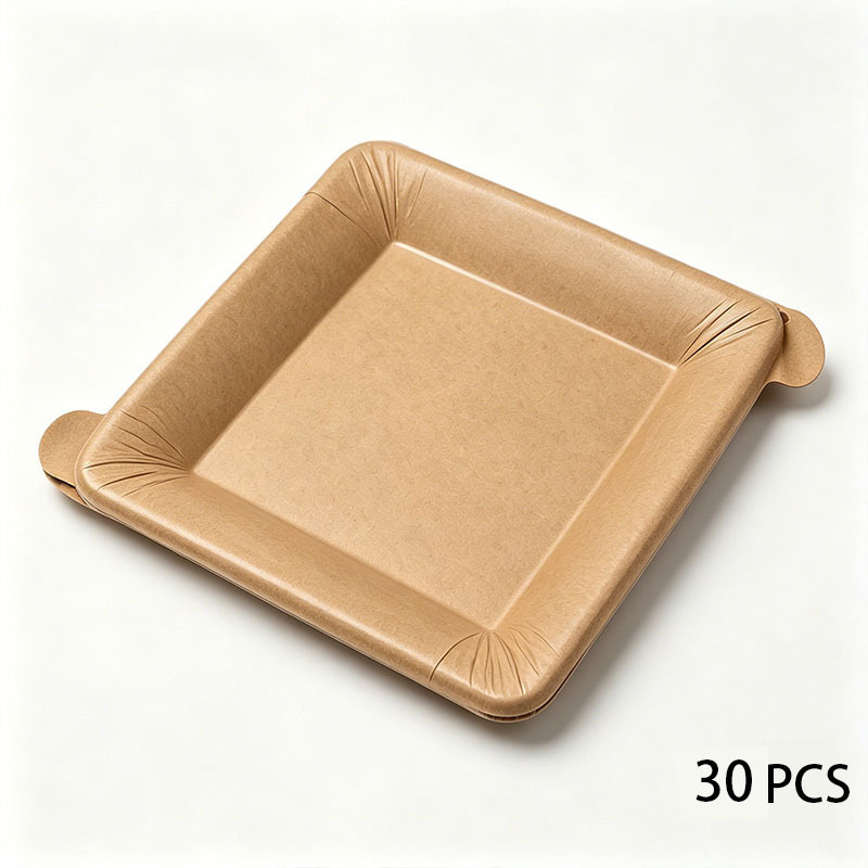 Reusable Square Paper Plates