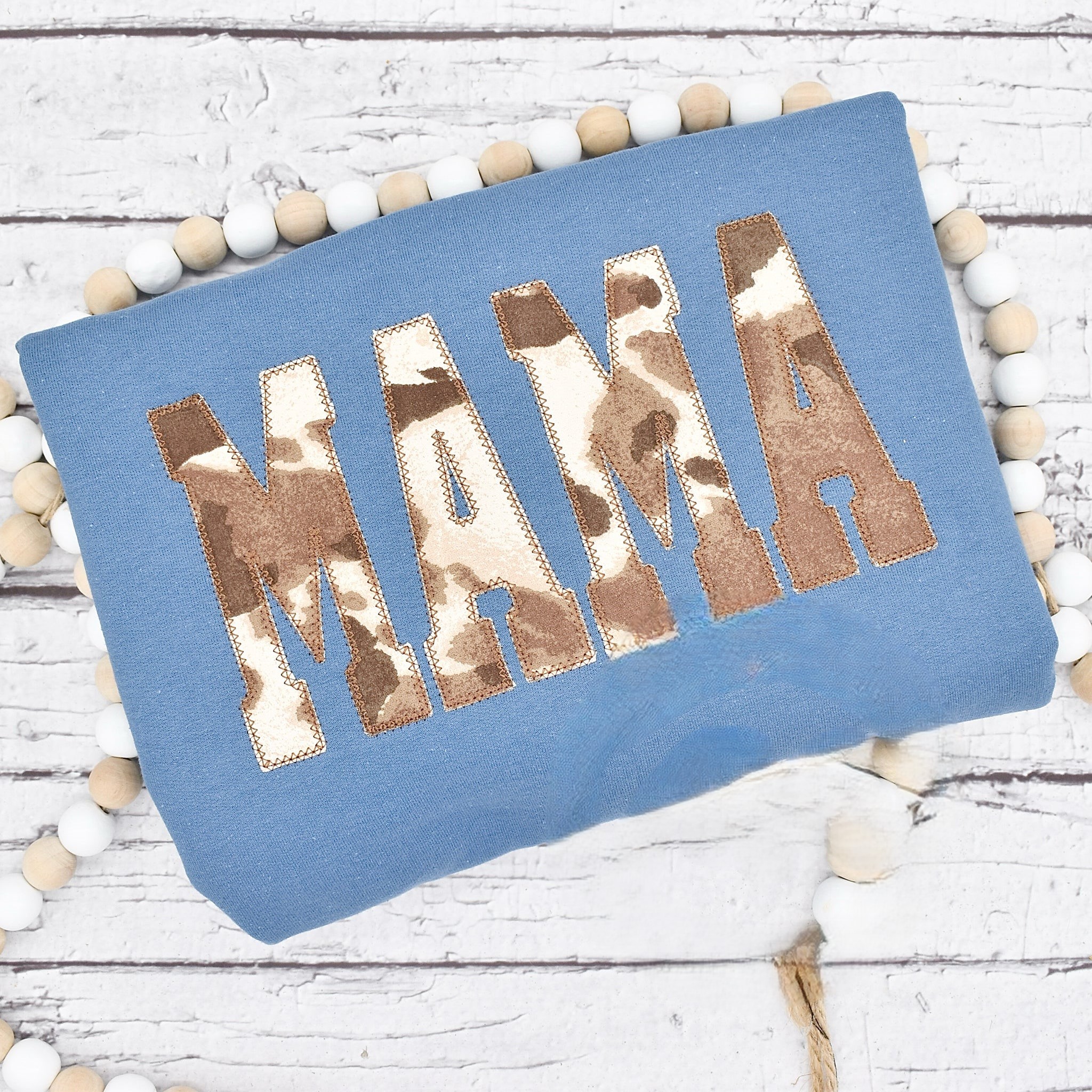 Mama Cow Print Sweatshirt - Available in Various Colors