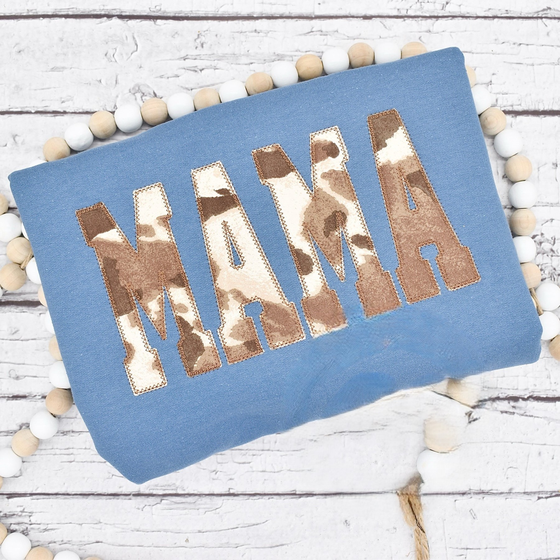 Mama Cow Print Sweatshirt - Available in Various Colors