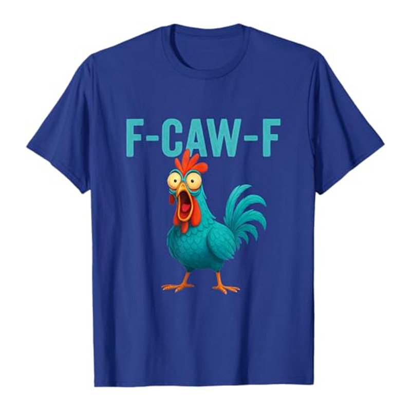 Crew neck printed short sleeves