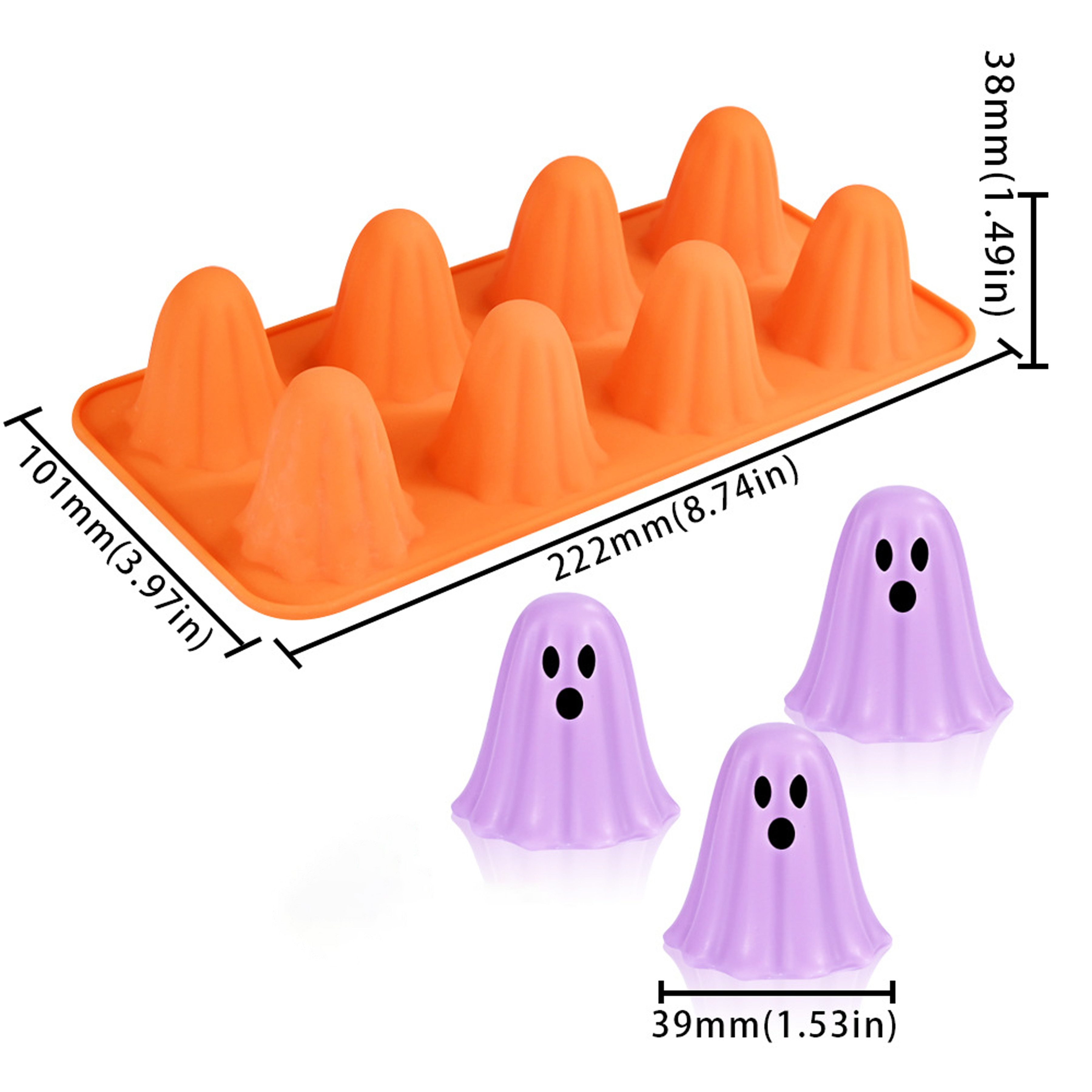 Halloween fondant molds